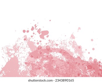 Vector Brush Stroke. Abstract Fluid Splash. Sale Banner Brushstroke. Isolated Splash on White Backdrop. Gradient Paintbrush. Watercolor Textured Background. 