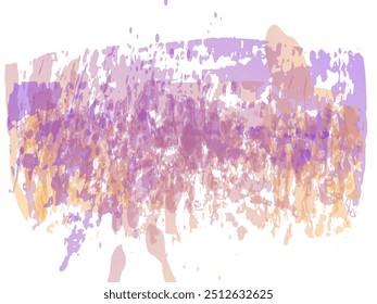 Vektorpinselstrich. Abstrakter Flüssigkeitsspritzer. Aquarell, strukturierter Hintergrund.  Verkauf Banner Brushstroke. Farbverlauf-Pinsel. Einziger Splash auf weißem Hintergrund.