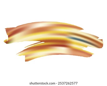 Coup De Brosse Image vectorielle. Éclaboussures De Fluide D'Abstrait. Vente Bannière Brushstroke. Pinceau dégradé. Arrière-Plan Texturé À L'Aquarelle.  Éclaboussure isolée sur fond blanc. Rose et violet