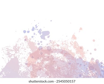 Vector Brush Stroke. Abstract Fluid Splash. Sale Banner Brushstroke. Gradient Paintbrush. Blue and Indigo Isolated Splash on White Backdrop. Watercolor Textured Background. 