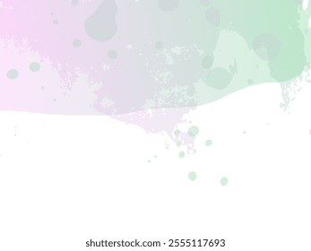 Vector Brush Stroke. Abstract Fluid Splash. Isolated Splash on White Backdrop. Watercolor Textured Background.  Sale Banner Brushstroke. Gradient Paintbrush.