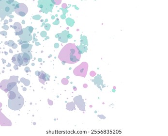 Vector Brush Stroke. Abstract Fluid Splash. Watercolor Textured Background.  Gradient Paintbrush. Sale Banner Brushstroke. Isolated Splash on White Backdrop.