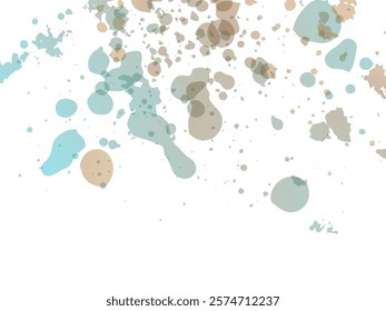 Vector Brush Stroke. Abstract Fluid Splash. Isolated Splash on White Backdrop. Sale Banner Brushstroke. Watercolor Textured Background.  Blue and Indigo Gradient Paintbrush.