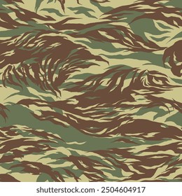 vector brush stroke camouflage pattern