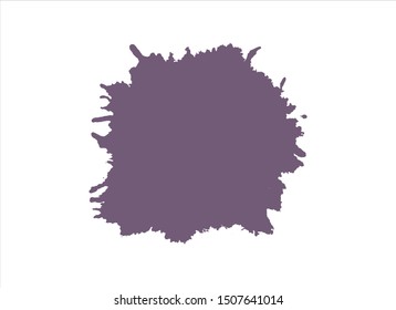 vector brush stroke color graffiti illustration.