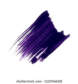 vector brush stroke colored