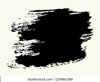Vector Brush Stroke. Grunge Design Element.