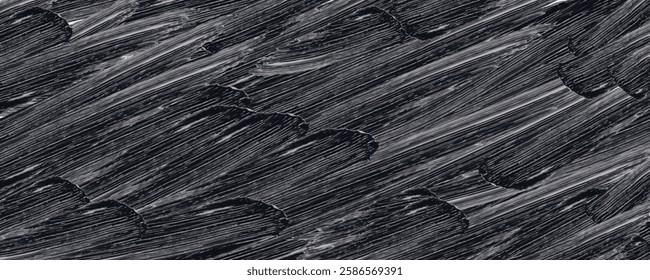 Vector Brush Stroke. Grunge Paint Stripes. Distressed Banner. Black Isolated Paintbrush Collection. Modern Textured Shapes. Dry Border in Black Color. Curved Dry Brush Stroke. Grunge Distress Texture.