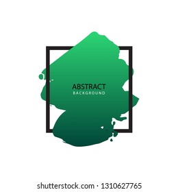 Vector brush stroke, brush, line or texture. Dirty artistic design element, box, frame or background for text.