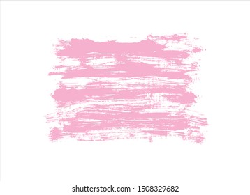 vector brush stroke pink graffiti creative illustration.