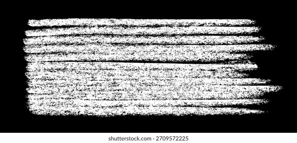 Textura de tiza blanca sobre fondo negro. Fondo de textura Grunge. Abstractas diseño vintage afligido con marcas ásperas, sucias, desgastadas, rayadas.