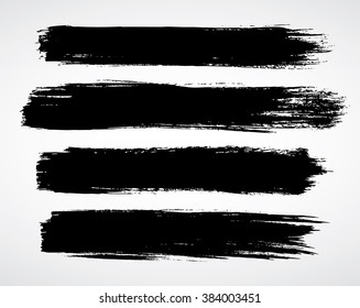 vector brush strokes