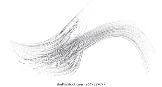 Vector brush strokes, black and white grunge art, paint brush elements, grunge texture overlay background. Monochrome grunge texture. Grunge Brush Stroke Background. Brush strokes.eps8