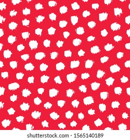 Vector brush strokes seamless pattern