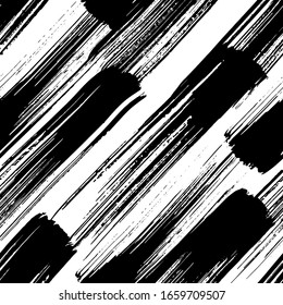Vector brush strokes. Seamless pattern. Background image