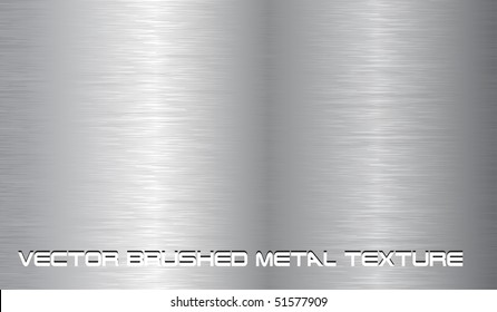 Vector brushed metal texture, EPS10