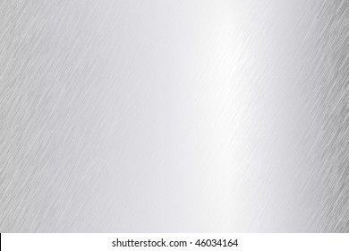 Vector Brushed Metal Texture. File Contains Editable  Seamless