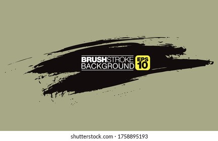 vector brushstroke background, vector illustration
