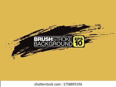 vector brushstroke background, vector illustration