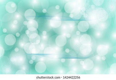 vector of bubble abstract background template with modern design, beauty and elegant with gradient colors and colorful, eps 10.