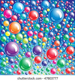 Vector Bubble background