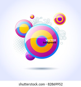 vector bubble background