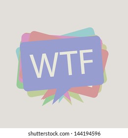 Vector bubble speech. Eps10