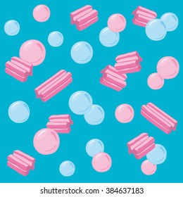 Vector bubblegum illustration