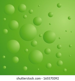 Vector bubbles beautiful abstract background