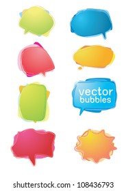 vector bubbles for speech