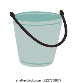 Vector Bucket hand drawn illustration
