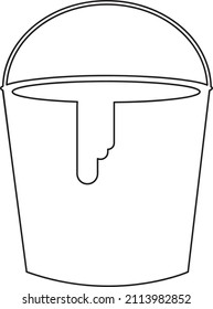 ilustración de cubo vectorial en fondo blanco..eps