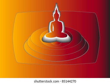 vector buddha