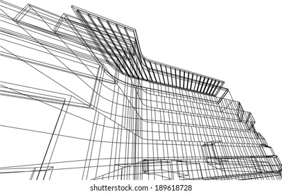 vector building architecture