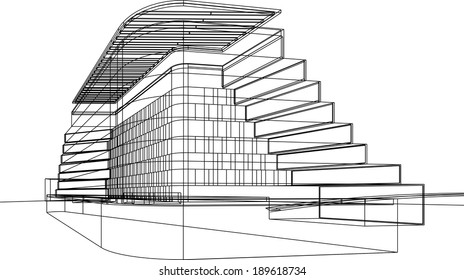 vector building architecture