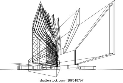 vector building architecture