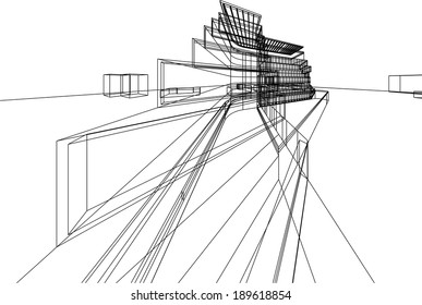 vector building architecture