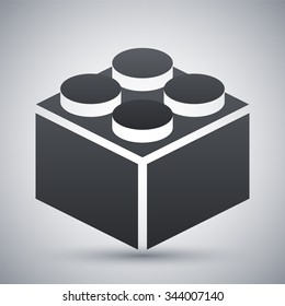 Vector Building Block Icon