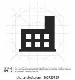 Vector building icon