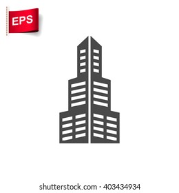 vector building logo, isolated real estate logo