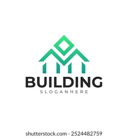 vector building logo premium template