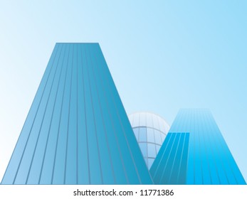 Vector of buildings