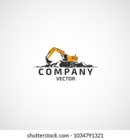 Excavator Logo Images Stock Photos Vectors Shutterstock