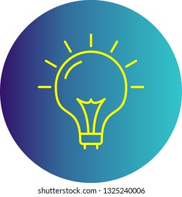 Vector Bulb Icon
