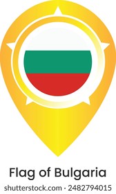 Vector Of Bulgaria Flag, Flag Of Bulgaria