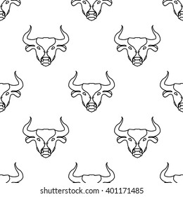 Vector bull pattern