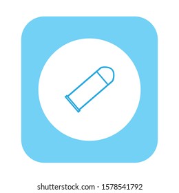 vector bullet icon with simple shapes