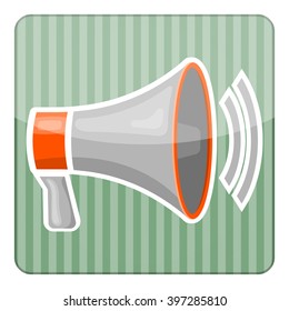Vector bullhorn icon