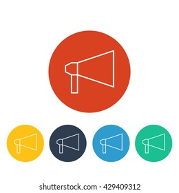 Vector Bullhorn Icon