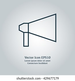 Vector Bullhorn Icon